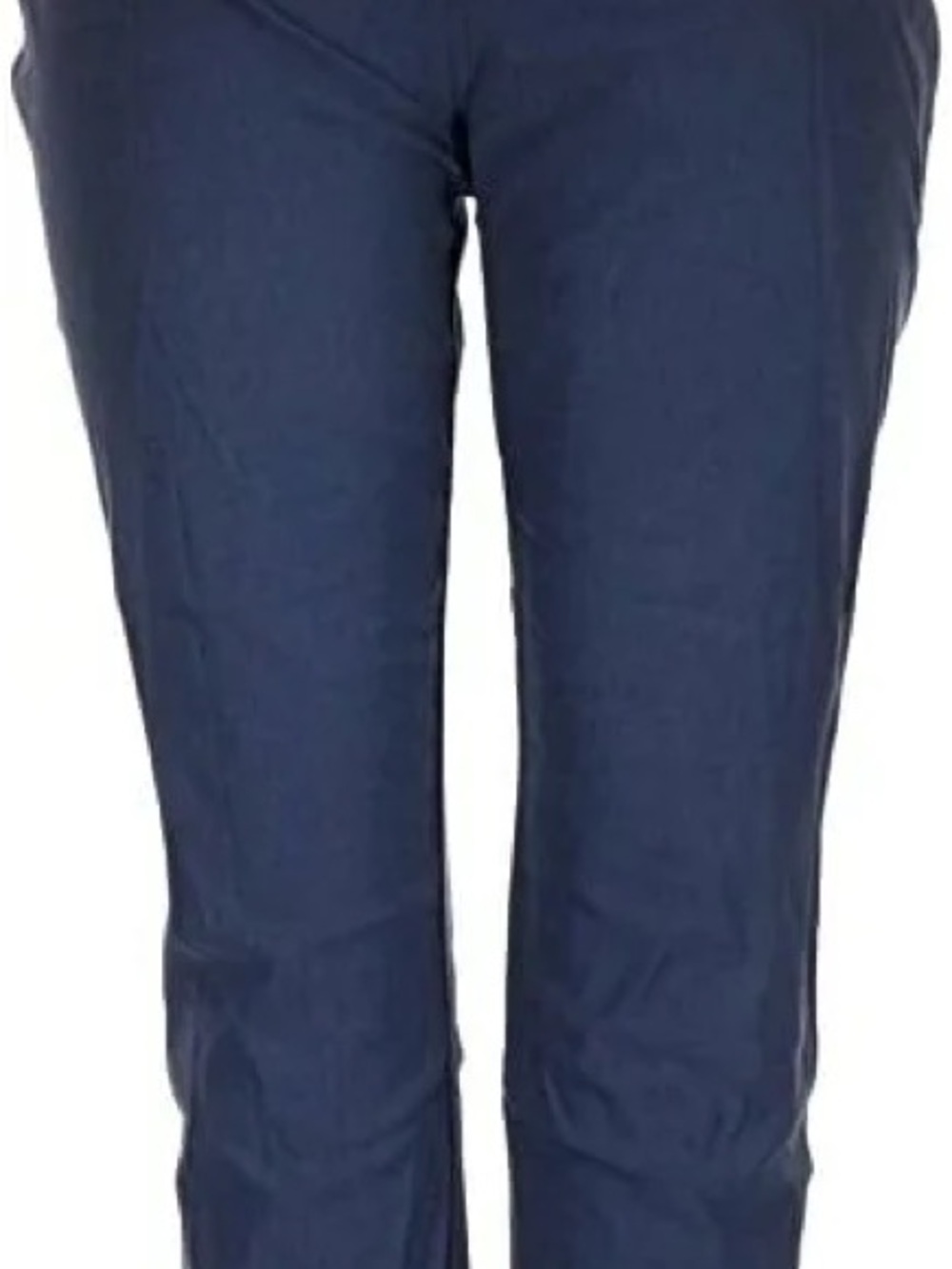Women’s Slim Straight Capri Pants Navy Blue